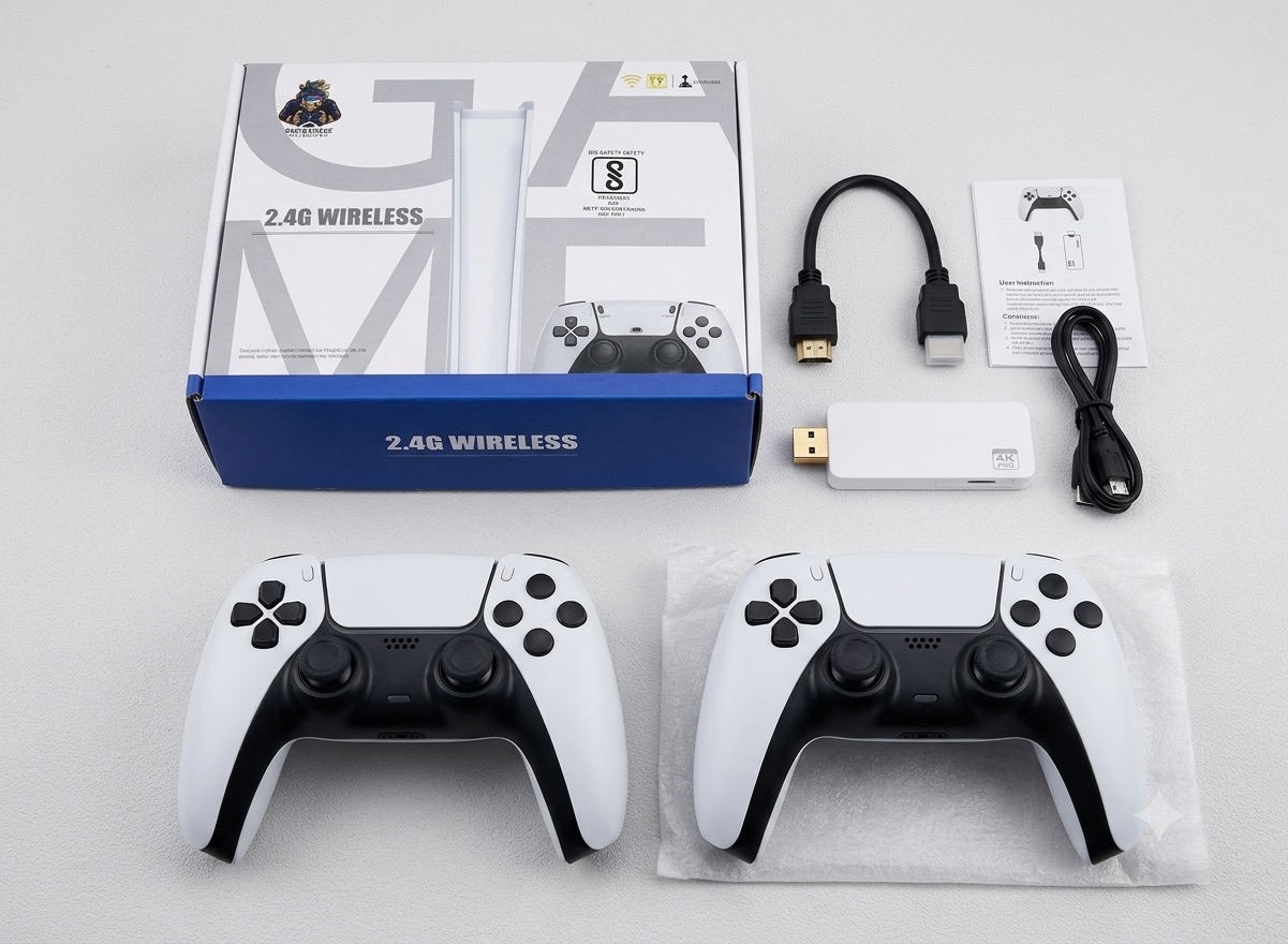 Product Description: Wireless Ultra HD Retro Game Stick